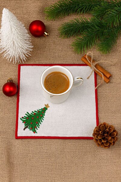 Diva Home Yılbaşı Kahve Sunum Peçetesi 6Lı