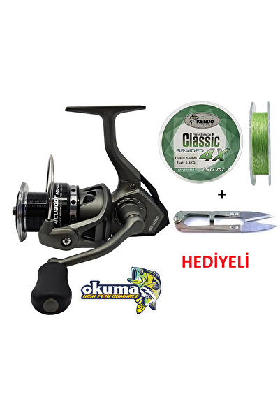 Oslo Okuma Acuador ACU-3000A 3+1BB İp Misina Sarılı Olta Makinesi