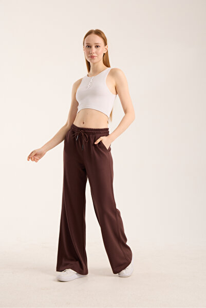 KAPHONE Women's Modal Wide Leg Sweatpants