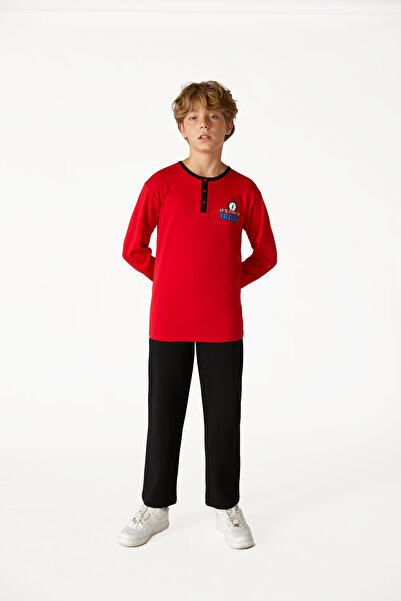 Elsima Men's Waiter Interlock Pajama Set Winter