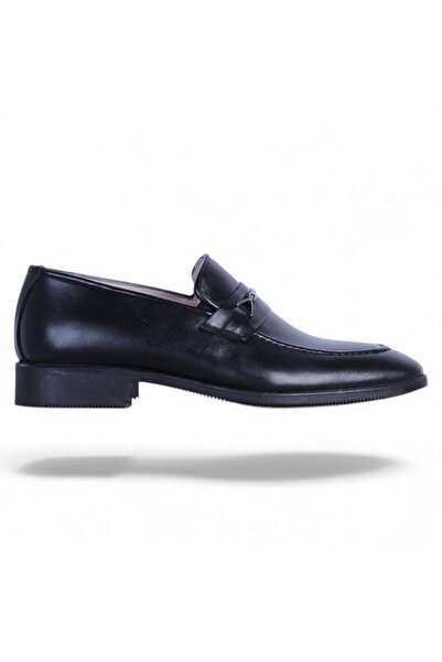 TekYıldız Tek Yıldız 1101 Black Rubber Men's Leather Classic Shoes
