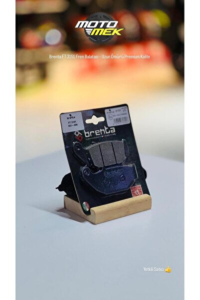 Motomek HERO X-PULSE 200(ARKA) Brenta FT 3151 Fren Balatası – Uzun Ömürlü Pre...