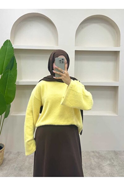 lurex moda Lidya Angora Sweater