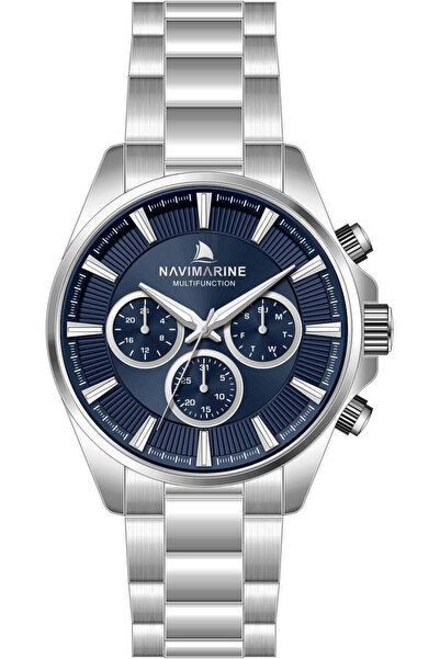 Navimarine Gümüş Çelik Kordon Erkek Kol Saati L-NM289-02