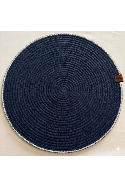 Rose go home Navy Blue Food Service Set of 6