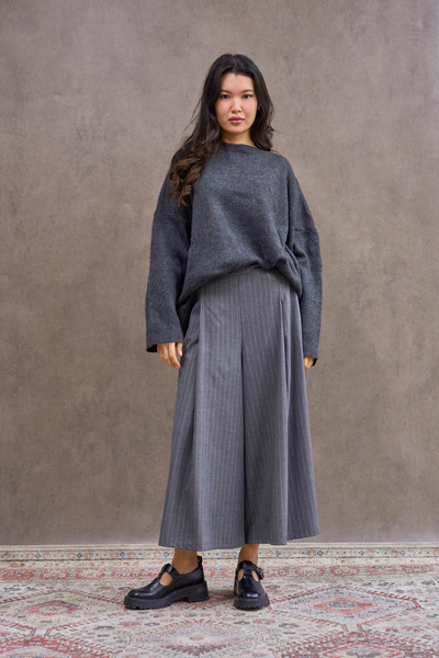 KÜÇÜĞÜM BUTİK Anthracite Knitwear Casual Sweater