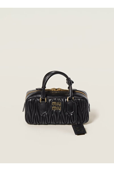 Generic Arcadie Top Handle Bag in Matelassé Nappa Leather Crossbody Shoulder