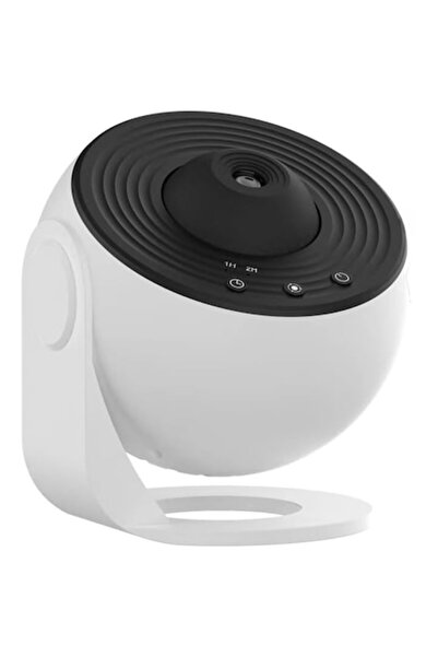 iTin Galaxy projector with 12 film discs, timer, HD resolution, adjustable focus - white