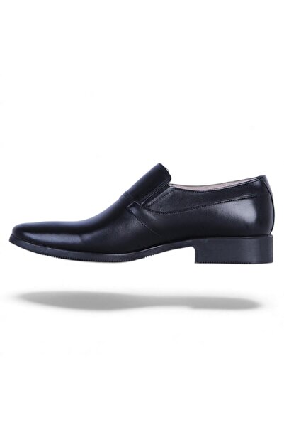 TekYıldız Tek Yıldız 1009 Black Rubber Men's Leather Classic Shoes