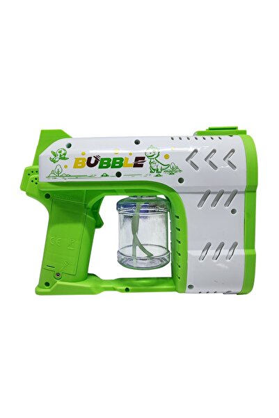 Bolfer Toys Köpük Tabancası Baloncuk Tabancası Çift Çıkışlı Pilli Işıklı