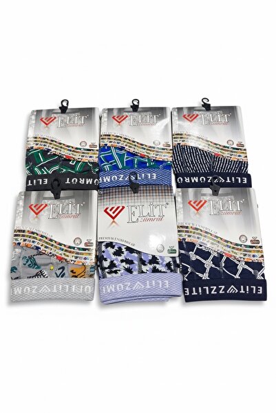 Katmirra 6-Piece Patterned Men's Boxers (Patterns May Vary)