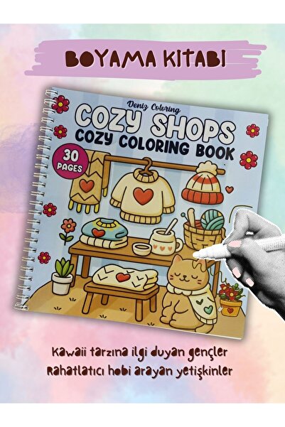 deniz9 Cozy Shops Cozy Boyamak Kitap