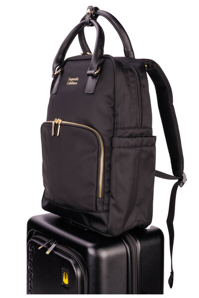 Sagrada Catalana NOMAD- WOMEN'S BACKPACK BLACK 40/14 CM