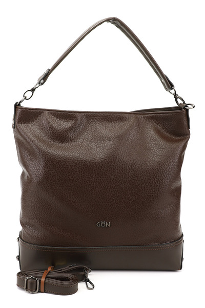 GÖNDERİ(R) Women's Brown Long Strap Hand and Shoulder Bag
