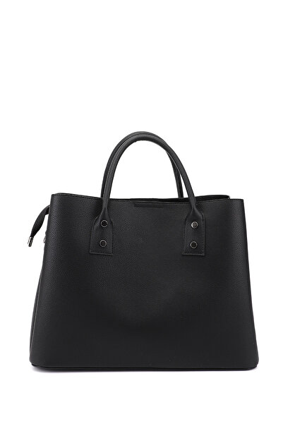 GÖNDERİ(R) Women's Black Long Strap Hand and Shoulder Bag