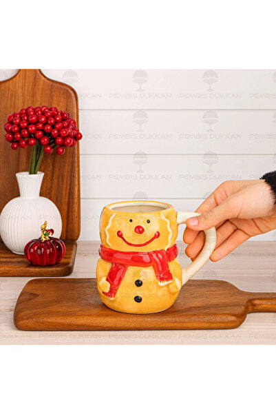 Tohana Cookie Man Figured Ceramic Mug 550 ml