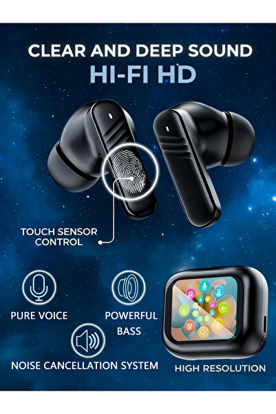 OEM Bluetooth 5.4 Earbuds – Touch Control, ANC, 40H Total Play