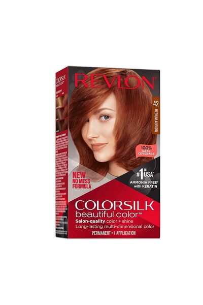 Revlon Colorsilk Beautiful Color Permanent Hair Color - 042 Medium Auburn (4.4 Fl Oz)