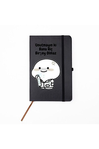 Çılgıntrend Remember, Nothing Bad Can Happen to Me Written Cute Character Design Notebook