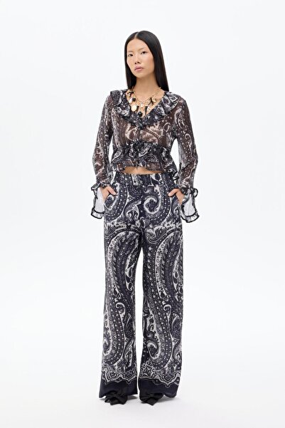 Shoe Box By Quzu Pantaloni cu model Quzu