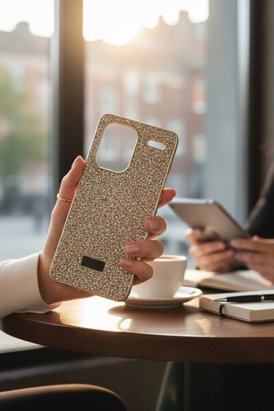 batuteknoloji Xiaomi Redmi Note 13 Pro Plus 5G İç Yüzeyi Kadife Kırçıllı Taşl...