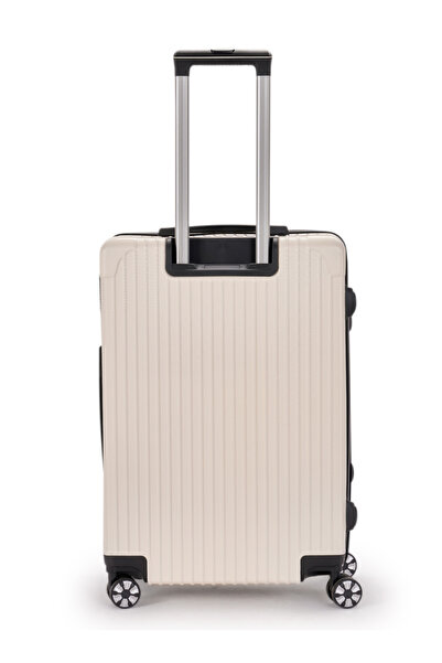 LİMRA 20-inch lightweight travel bag – 360° wheels – durable ABS material – telescopic handle – airplane cabin bag.