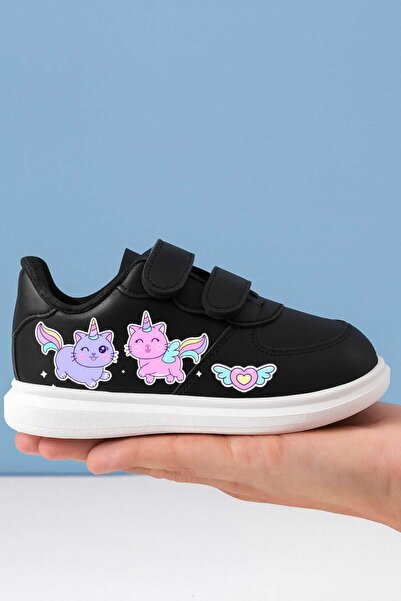 lias desing unicorn cat sweet dreams cu imprimeu pantofi sport pentru copii de sex feminin