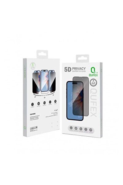 QUFEX Tempered Glass Screen Protector for iPhone Pro & Pro Max