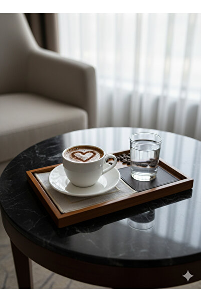 bgom Imported Fabric Luxury Series 15 X 15 cm Set of 2 Coffee Coasters