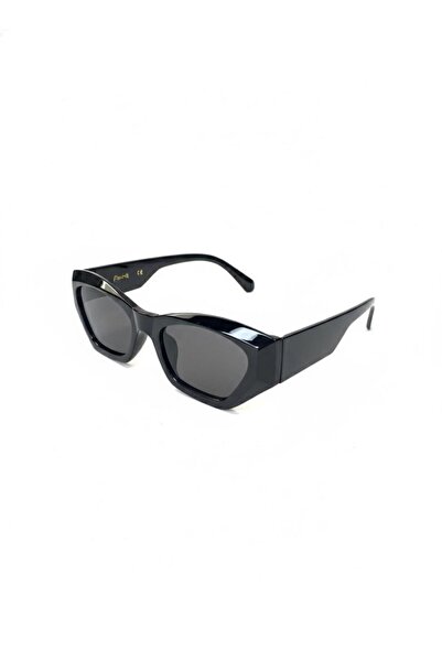 REX Men's sunglasses with lightweight plastic frame, black color 14204
