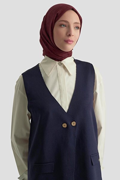 Armine TREND Vest Set Knitwear Set Dark Navy Blue 25Ytd6117