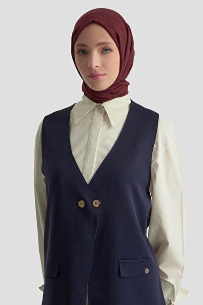 Armine TREND Vest Set Knitwear Set Dark Navy Blue 25Ytd6117