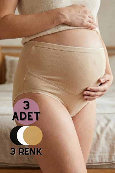 Ervanur 3 Pack Modal Maternity Panties