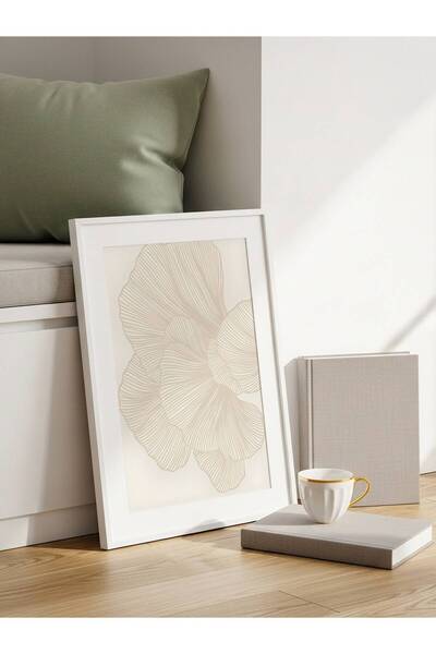 fuart.co Zarif Doku Art Bohem Dijital Baskı Poster (Çerçevesiz)