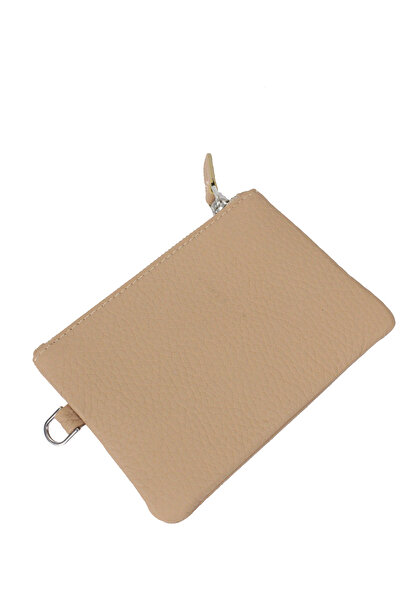 Metropolitan Mpcuz 103 Women's Unisex, Genuine Leather, Wallet Card Holder Beige