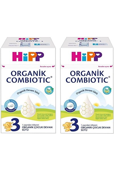 Hipp 3 Combiotic Organik Devam Sütü 600 gr X 2 Adet