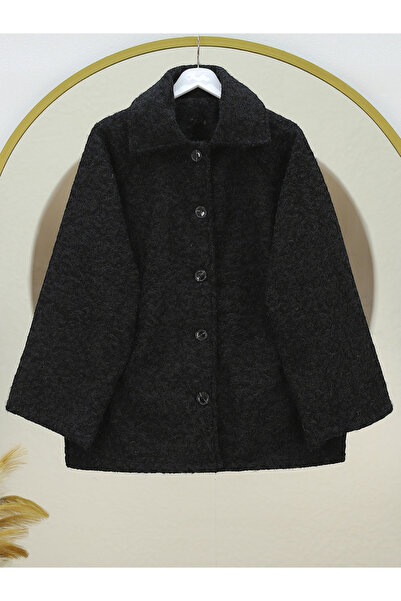 HİJABAYA Παλτό με διπλή τσέπη με κουμπιά μπροστά και επένδυση