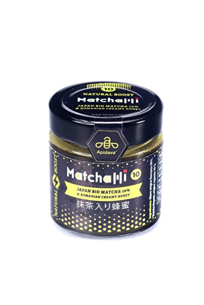 Apidava MatchaMI- miere cu matcha organica 160g