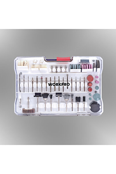 Workpro طقم اكسسوارات و عدة تنظيف راوتر 295 قطعة ورك برو W124054