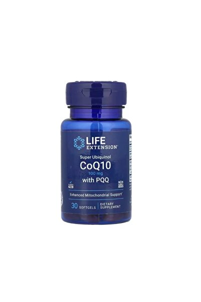 Life Extension Super Ubiquinol CoQ10 100mg cu PQQ 30 capsule -