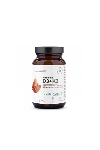 Aura Herbals Βιταμίνη D3 4000 IU + K2 90 κάψουλες