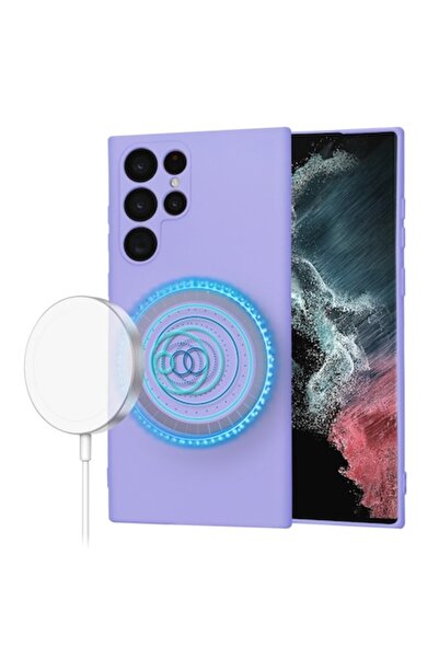 Techsuit Carcasă compatibilă cu Samsung Galaxy S22 Ultra 5G, aspect elegant W...