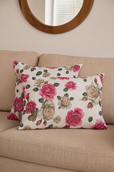 Castamere Modern Design Luxury Decorative 2-Piece Throw Pillow Cover Floral P...