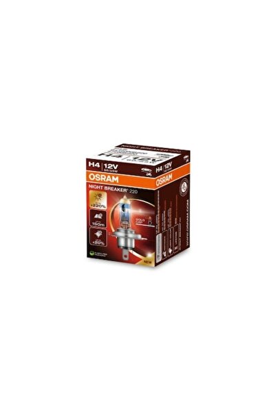 Osram Bec H4 cu întrerupător de noapte +220% 12V 60/55W