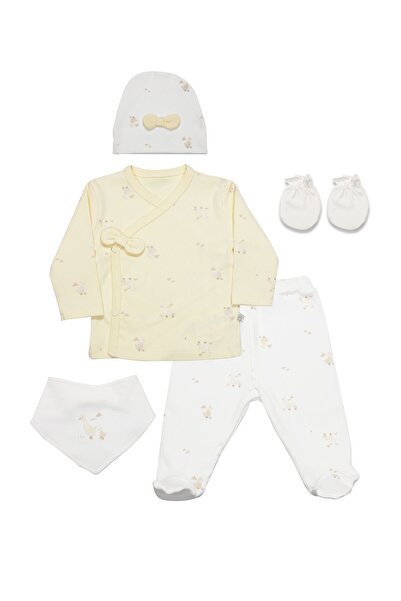 Budi Bistyle 5-Piece Hospital Release Welcome Baby Duck 12103 Yellow