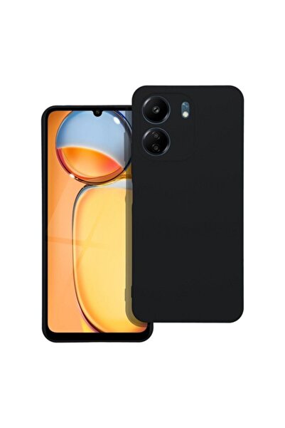 Velo Protective Case for Xiaomi Poco C65 / Redmi 13C, Premium Silicone, Elite Armor, Y2429, Black Touch