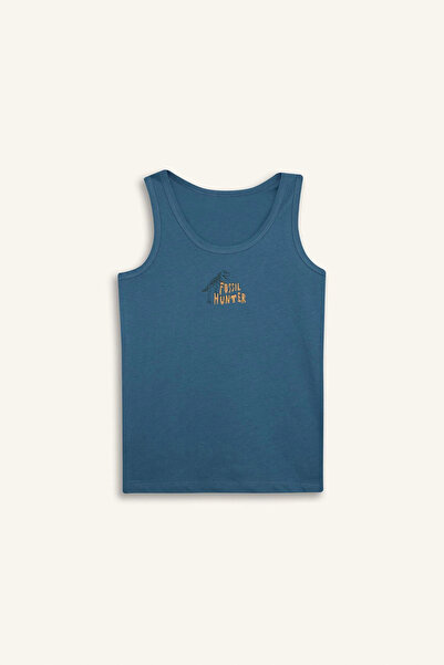 DeFacto G2305A8In264 Indigo Boys' 2-Piece Undershirt