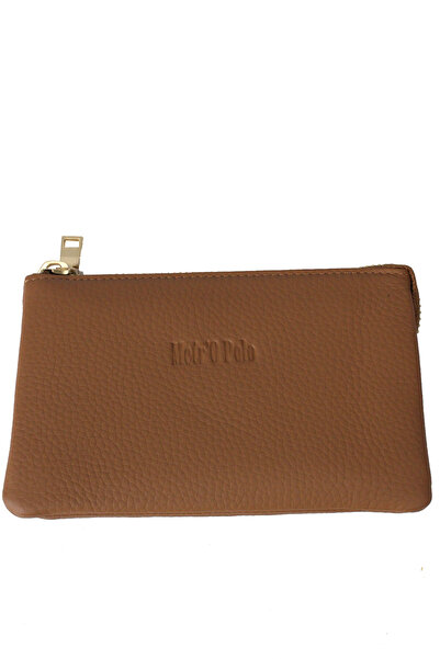 Metropolitan Mpcuz 401 Women's Unisex, Genuine Leather, Wallet Card Holder, Portfolio Brown