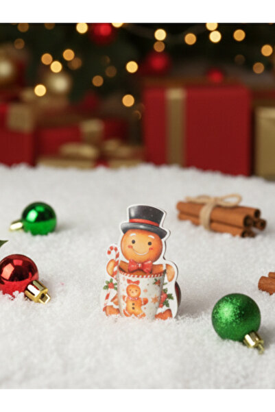 Tohana Cookie Man Themed Special Design Porcelain Mug with Paper Package