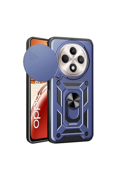 Evia Case for Oppo Reno12 F/Oppo Reno12 FS, CamShield Series, O33, Polyuretha...